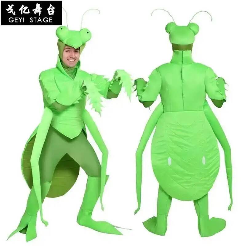 Anime Cosplay Characters - Adult Halloween Green Cricket Mantis Insect