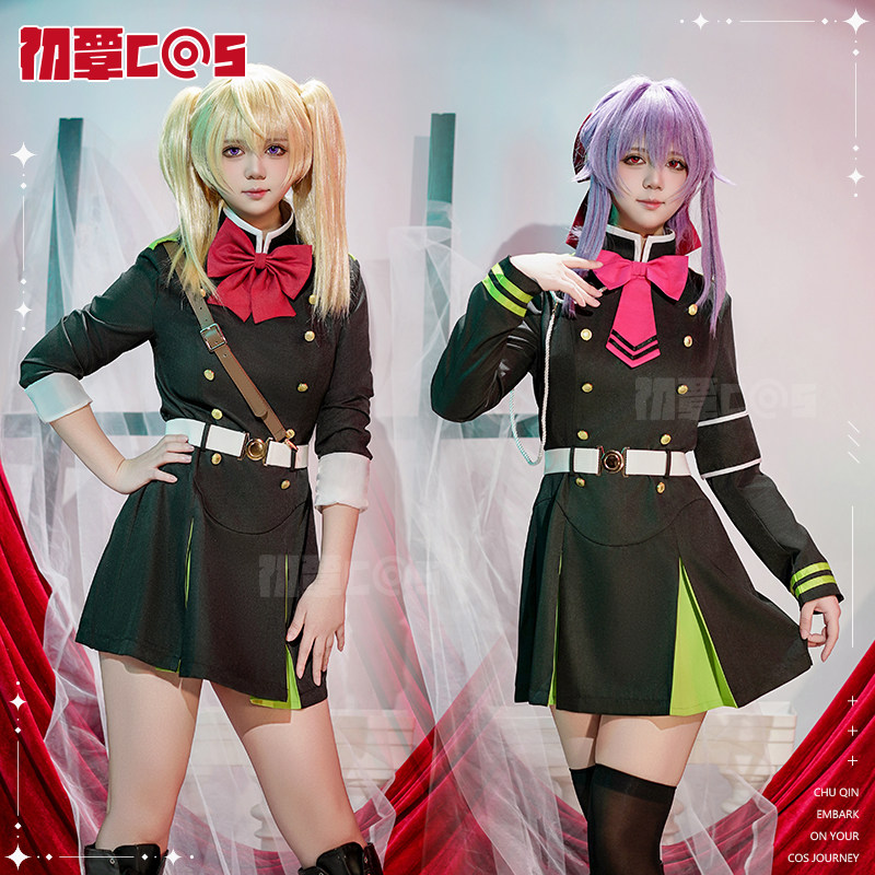 Anime Cosplay Show - Shinoa Hiragi Cosplay Costume Seraph of