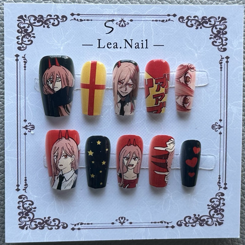 Anime Cosplay Makima - Anime Chainsaw Man Manicure Makima Kawaii