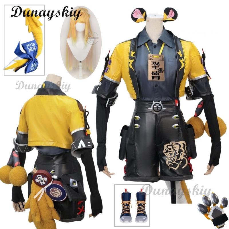 Ju Fufu Cosplay Costume Wig ZZ - Anime Cosplay Zzz recension och pris