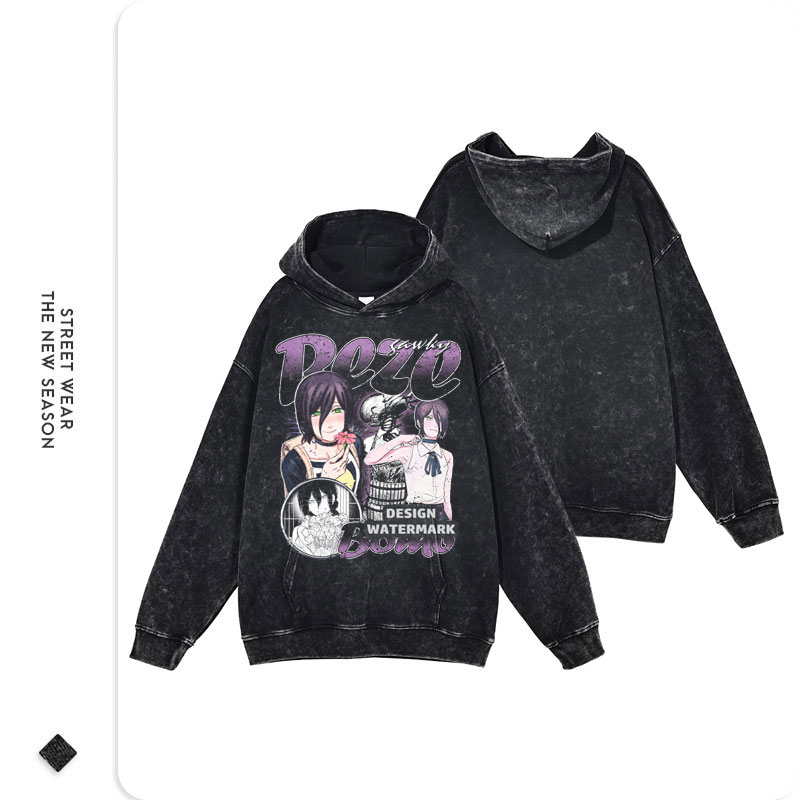 Anime Chainsaw Man Hoodies Den - Anime Cosplay Makima recension och pris