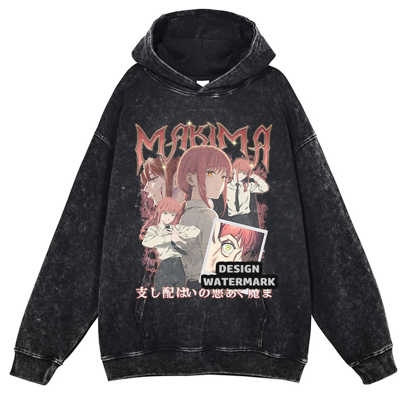 Anime Chainsaw Man Hoodies Den - Anime Cosplay Makima recension och pris