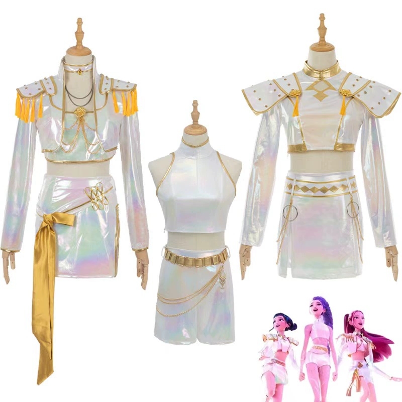 Cosplay Costume PU Leather Whi - Anime Cosplay Show recension och pris