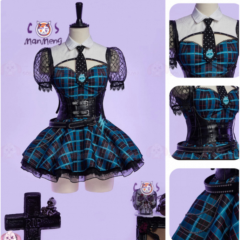 Monster Cos High Frankie Stein - Anime Cosplay Dresses recension och pris