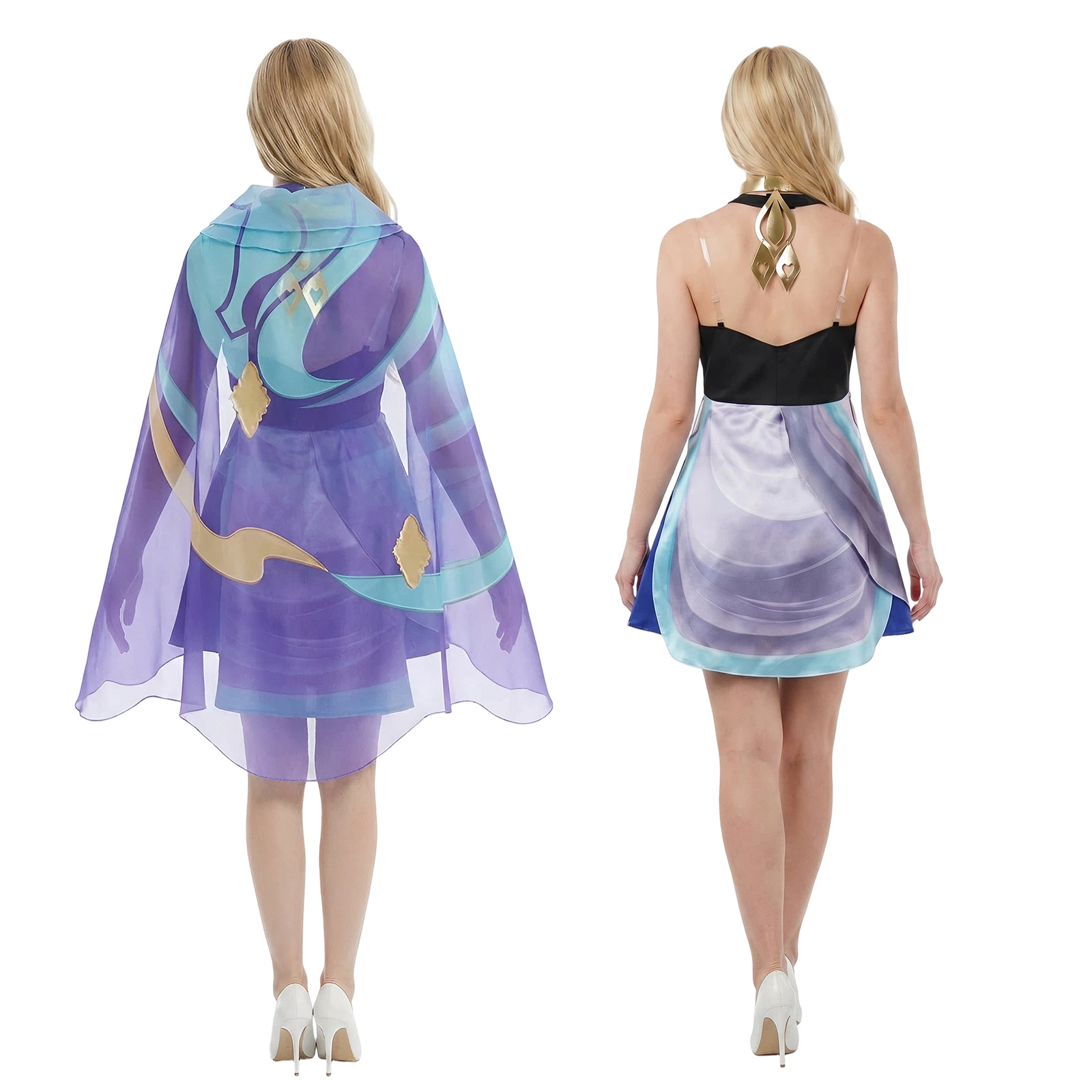 Dolia Dress with Headscarf Cos - Anime Cosplay Characters recension och pris
