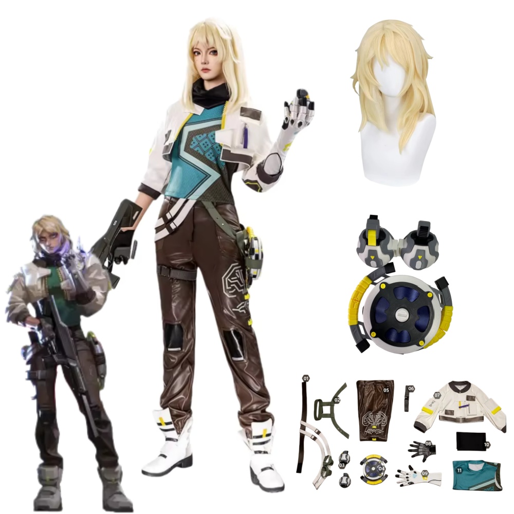 Deadlock Cosplay Costume Props - Anime Cosplay Show recension och pris