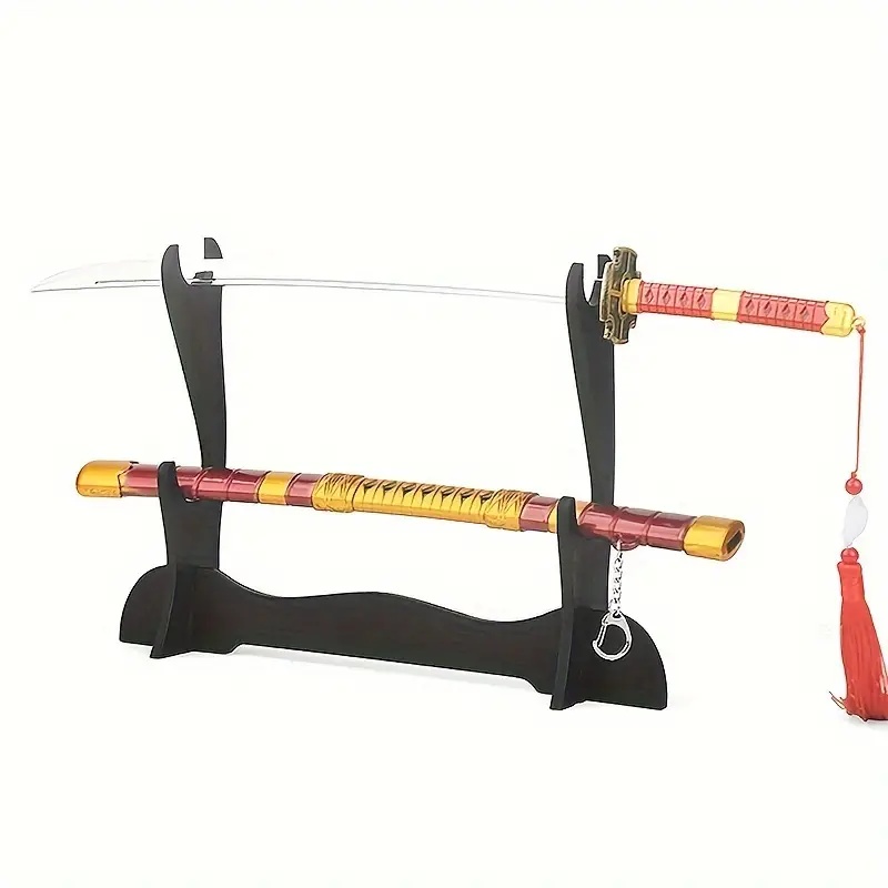 Black Samurai Sword Display St - Anime Cosplay Katana recension och pris