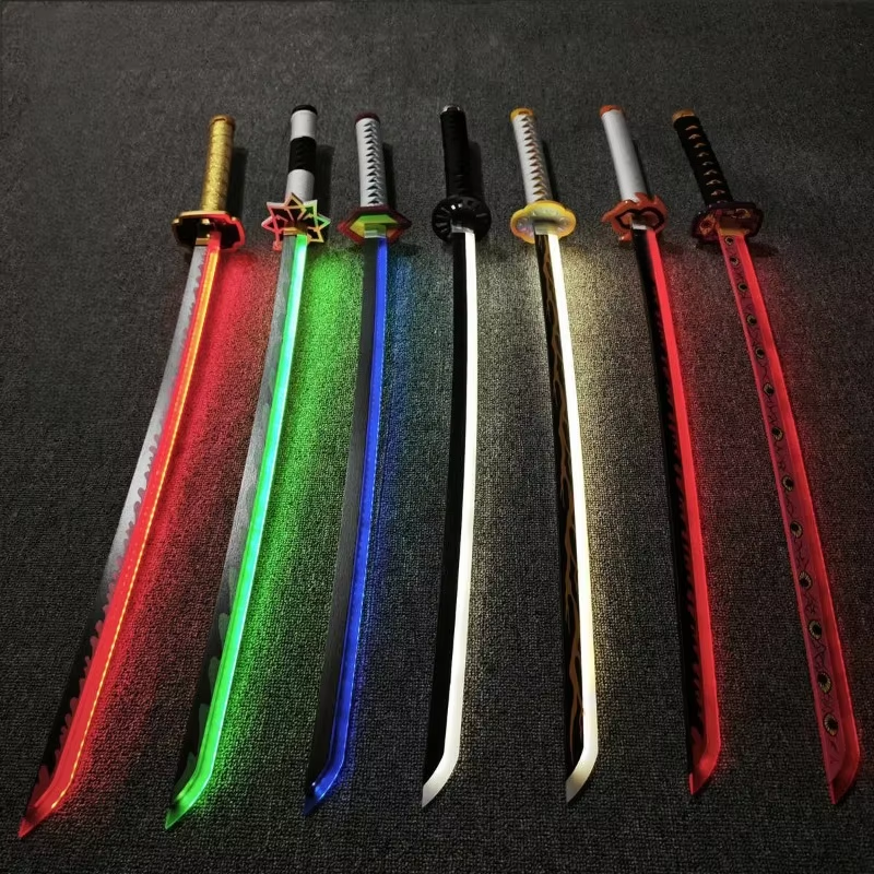 40inch Glow Demon Slayer Katan - Anime Cosplay Katana recension och pris